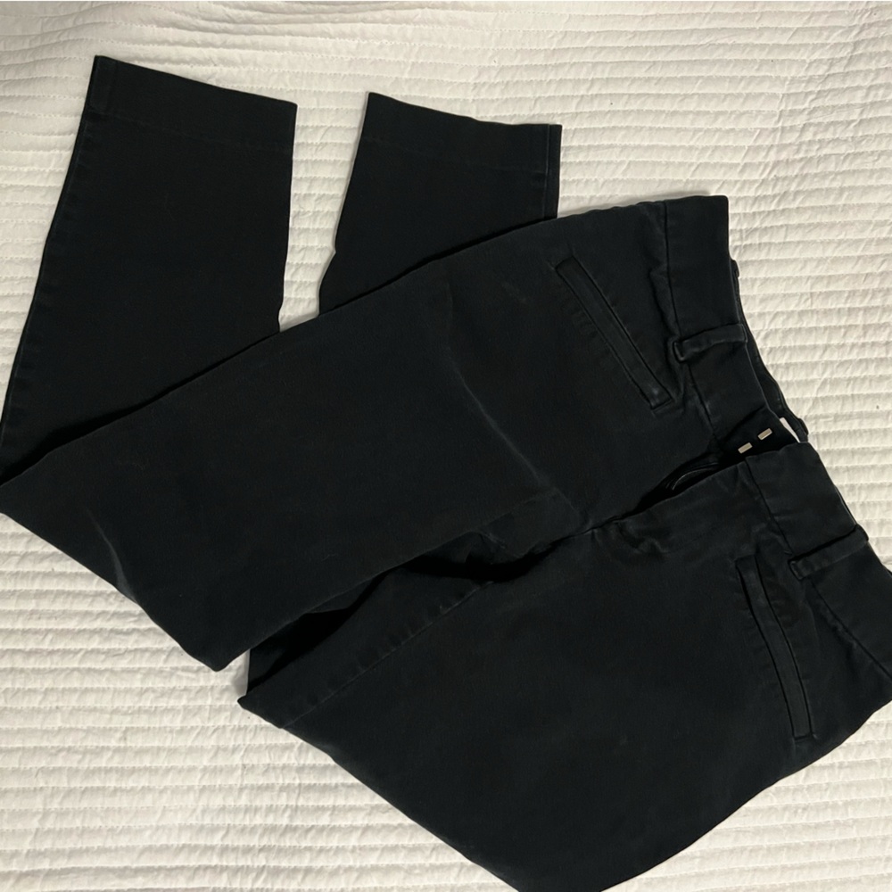 Gap curvy skinny ankle black pants size 2